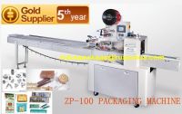 Bread automatic plastic film flow pack/packing/packaging machine