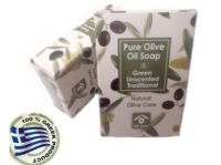 Natural Olive Oil Soap Traditional Green in carton box 100 gr