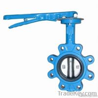 Lever Operated Lug Butterfly valve
