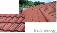colorful stone coated metal roof tile