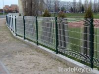 PVC coated 3D fence/welded wire mesh fence/fence panel/fence post