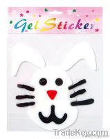 Rabbit Gel Window Sticker