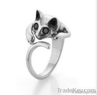 Siver Cat Ring