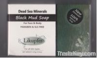 Dead Sea Black Mud And Minerals Soap For Face & Body Skin Conditions