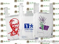 HDPE T-shirt plastic bags print-high quality plasticbags-OPEC plastic