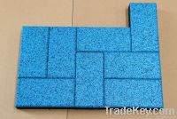 Rubber tile, Rubber flooring