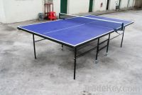 folding table tennis table as-901 round leg 1'' wheels