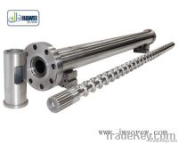 Injection screw barrel for plastic machinery