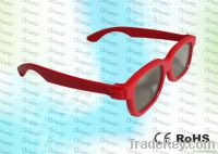 cheap cute colorful polarized 3D glasses for TVS