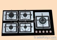 900mm Tempered glass New design! built in gas stove/gas hob