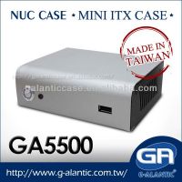 GA5500 fanless NUC case for digital signage