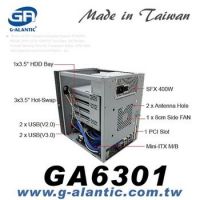 GA6301-3 Bay Hot Swap Mini Server Case