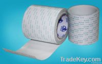 Double sided adhesive tissue tape