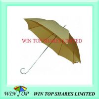 23 inch Acrylic Handle lemon yellow Ladies Umbrella