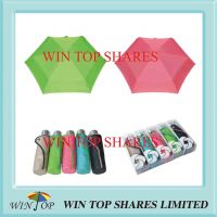 Popular Gift Box 3 Folds Super Mini Umbrella