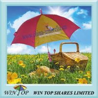 19 Inch Red and Yellow Beautiful Kid Umbrella