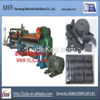 Steel wool making machine