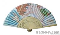 Japanese paper hand fan