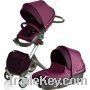 Stokke LLC Xplory Newborn Stroller Carry Cot Purple