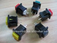2 pin momentary mini  push button with UL VDE
