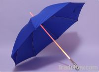 Led Straight Umbrella With Led Torch handle Umbrella