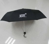 Promotional Black Folding Umbrella