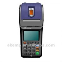 Handheld POS Device support Fingerprint Loyalty IC Card