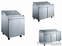 One, Two and Three Doors Mega-Top Sandwich/Salad Prep Table
