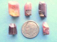 Topaz Natural Genuine;Pink,Red,Violet and White