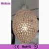 Egg shape mini cute crystal chandeliers and ceiling lights