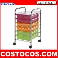 Multi-color 6 - Drawer Trolley (storage Cart)