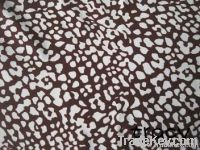 soft animal printed swimming fabric
