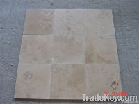 Beige travertine