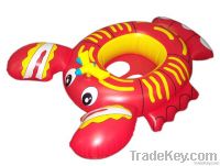 PVC Inflatable Plastic Baby Boat Seat