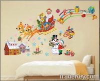 wall sticker for christmas day free sample high quality
