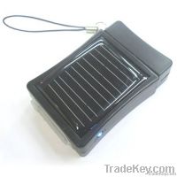 Portable emergency power, solar charger for iphone