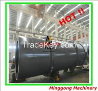 Hot rotary dryer