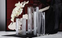 Shadow-Tree Glass vase