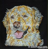 lovely dog rhinestone motif for decoration