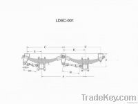 Capacity 16T/ Axle Truck/Trailer Suspension