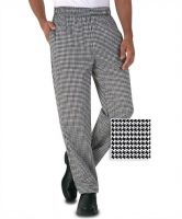 Traditional Drawstring check chefs pants chefs wear, chefs uniform