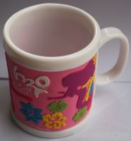 2012 New Arrival Plastic mug, Promotional Soft PVC Mugs