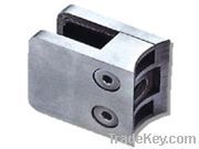 Glass Fencing - SS316 Glass D Clamp - square shape for round post