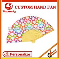 Chinese folding paper fan for celebration