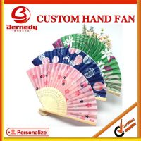 Chinese personalized folding hand fan supplier for sale