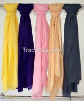 100% Cashmere Stole - Solid Colors