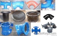 ductile iron pipe fittings -all flange tee