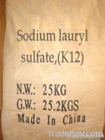 SLS(sodium lauryl sulfate)