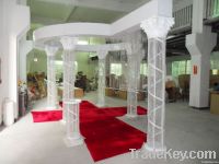 Crystal roman columns , crystal pillar , crystal  columns