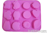 2012 hot sell silicon bakeware mold